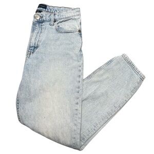 Aeropostale Mom Jeans Light Blue Straight